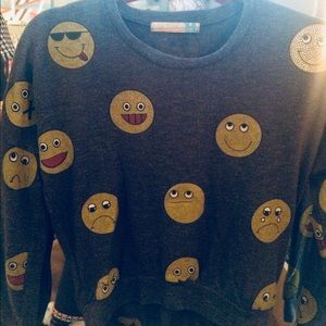 😊Smile Emoji Icon Long Sleeve T😜